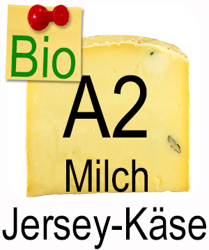 Jersey Rohmilchkäse A2 Milch Bio