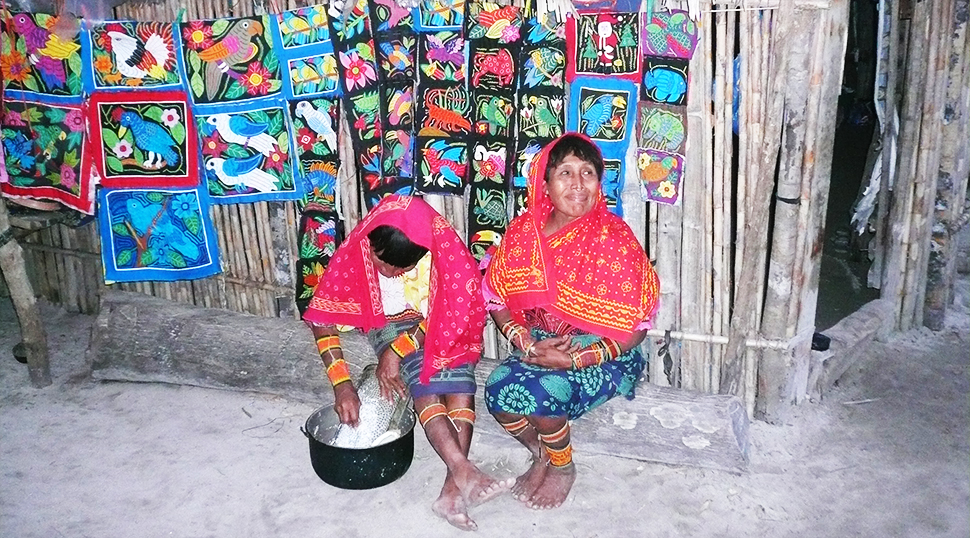 Kuna Frauen aus Kuna Yala Panama
