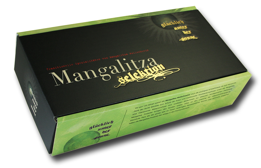 Mangalitza Geschenke Karton von Schtze aus sterreich