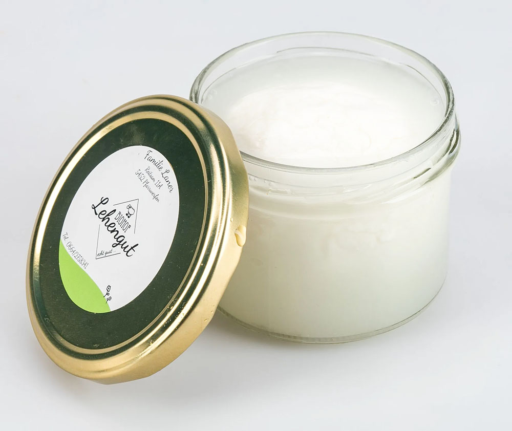 Joghurtaufstrich weisse Wolke